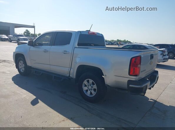 1GCGSBE34G1182586 2016 CHEVROLET COLORADO Серебряный Задняя левая четверть