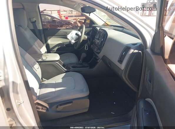 1GCGSBE34G1182586 2016 CHEVROLET COLORADO Серебряный Вид салона спереди