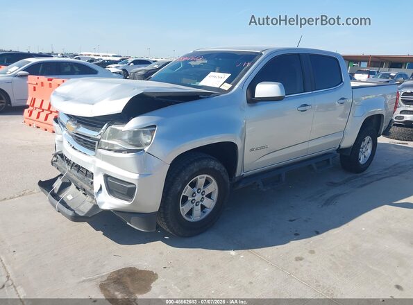 1GCGSBE34G1182586 2016 CHEVROLET COLORADO Серебряный Передняя левая четверть