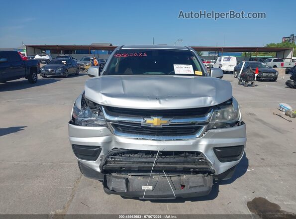 1GCGSBE34G1182586 2016 CHEVROLET COLORADO Серебряный Вид спереди
