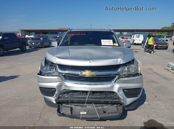 1GCGSBE34G1182586 2016 CHEVROLET COLORADO Серебряный Вид щитка приборов