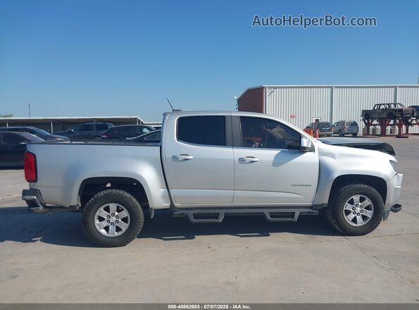 1GCGSBE34G1182586 2016 CHEVROLET COLORADO Серебряный Вид задней части салона