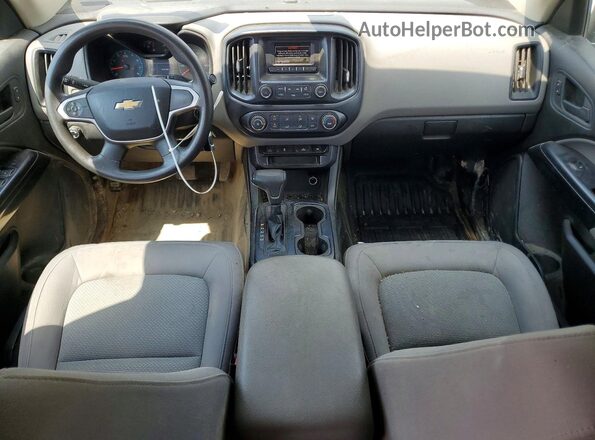 1GCGSBE37G1391322 2016 CHEVROLET COLORADO Белый Вид панели приборов