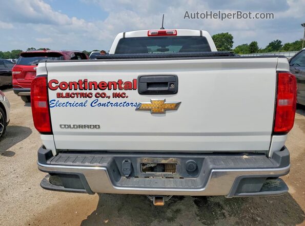 1GCGSBE37G1391322 2016 CHEVROLET COLORADO Белый Вид сзади
