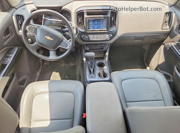 1GCGSBE38G1375212 2016 CHEVROLET COLORADO Gray Vista del salpicadero