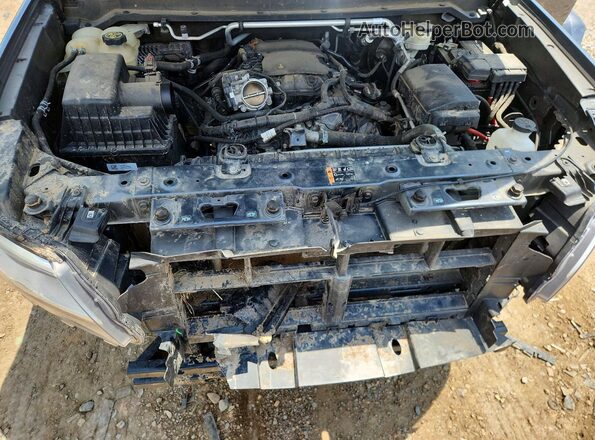 1GCGSBE38G1375212 2016 CHEVROLET COLORADO Gray Vista interior trasera