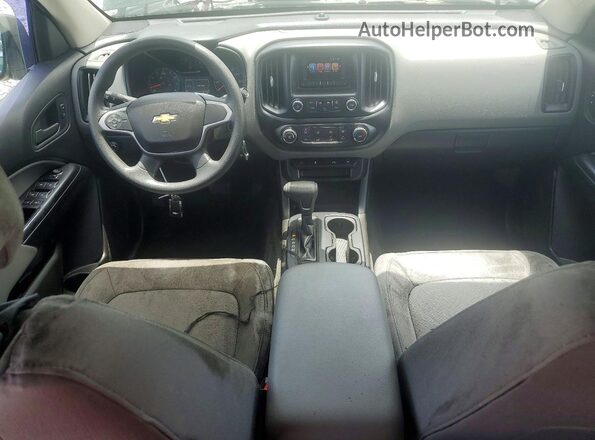 1GCGSBE3XG1133814 2016 CHEVROLET COLORADO Green Widok deski rozdzielczej