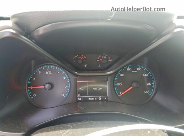 1GCGSBE3XG1133814 2016 CHEVROLET COLORADO Green Widok zestawu wskaźników