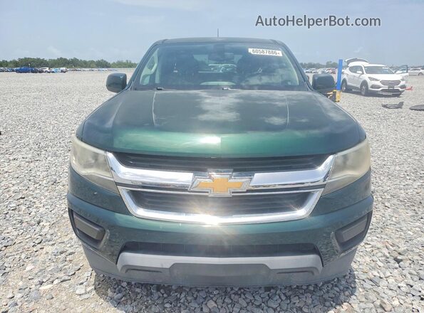 1GCGSBE3XG1133814 2016 CHEVROLET COLORADO Green Widok z przodu