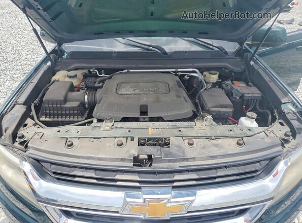 1GCGSBE3XG1133814 2016 CHEVROLET COLORADO Green Widok wnętrza z tyłu
