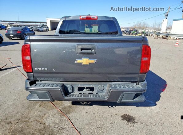 1GCGSBEA2G1164473 2016 CHEVROLET COLORADO Gray Вид ззаду