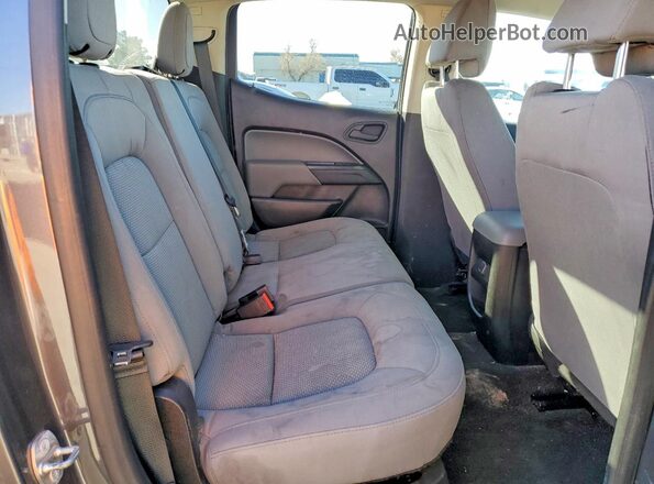 1GCGSBEA2G1164473 2016 CHEVROLET COLORADO Gray Вид задніх сидінь