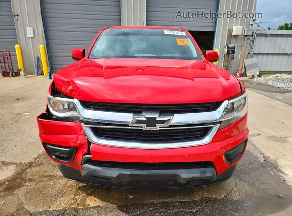 1GCGSBEA2K1195134 2019 CHEVROLET COLORADO Red წინა ხედი