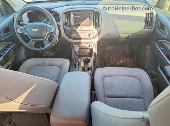 1GCGSBEA2N1262349 2022 CHEVROLET COLORADO Gray Вид панелі приладів