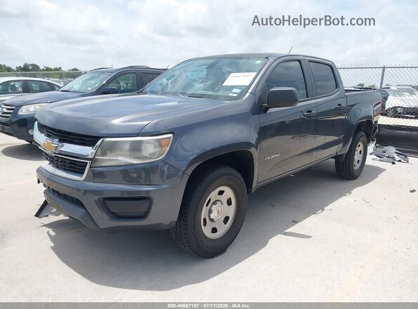 1GCGSBEA4G1149537 2016 CHEVROLET COLORADO Gray Передня ліва чверть