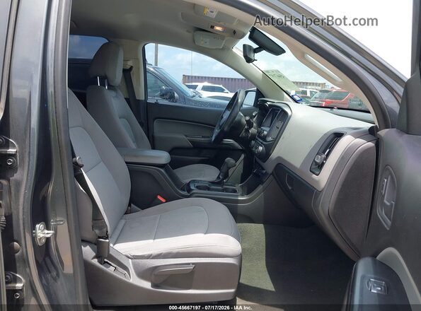 1GCGSBEA4G1149537 2016 CHEVROLET COLORADO Gray Вид салону спереду