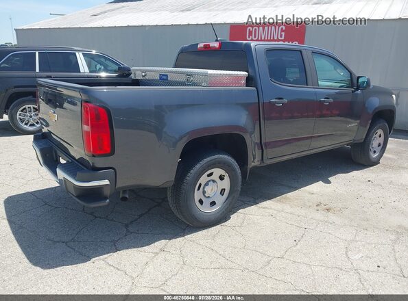 1GCGSBEA4H1250126 2017 CHEVROLET COLORADO Gray უკანა მარჯვენა