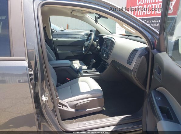 1GCGSBEA4H1250126 2017 CHEVROLET COLORADO Gray წინა სალონის ხედი