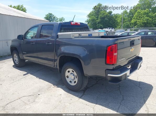 1GCGSBEA4H1250126 2017 CHEVROLET COLORADO Gray უკანა მარცხენა