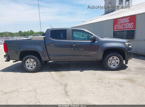 1GCGSBEA4H1250126 2017 CHEVROLET COLORADO Gray 