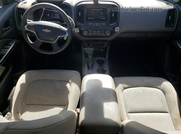 1GCGSBEA4K1150129 2019 CHEVROLET COLORADO White Dashboard view