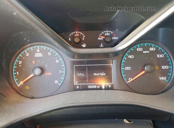 1GCGSBEA4K1150129 2019 CHEVROLET COLORADO White Instrument cluster view