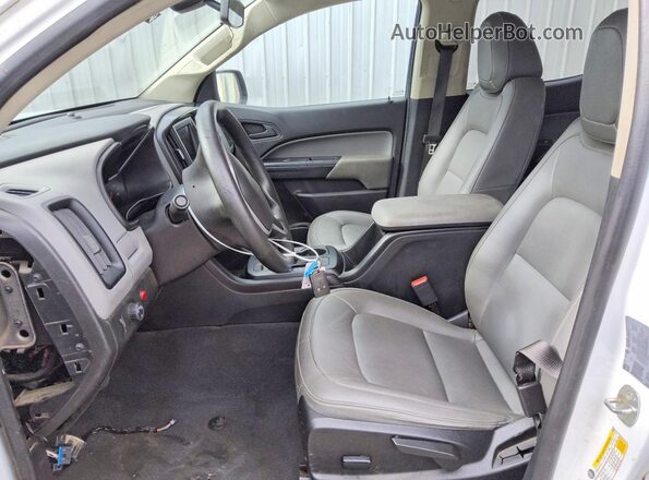 1GCGSBEA4N1150703 2022 CHEVROLET COLORADO White Widok wnętrza z przodu