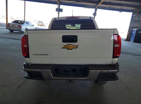 1GCGSBEA5J1291418 2018 CHEVROLET COLORADO White Вид ззаду
