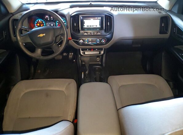 1GCGSBEA5J1291418 2018 CHEVROLET COLORADO White Вид панелі приладів