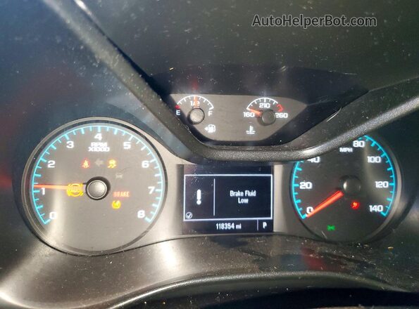 1GCGSBEA5J1291418 2018 CHEVROLET COLORADO White Вид щитка приладів