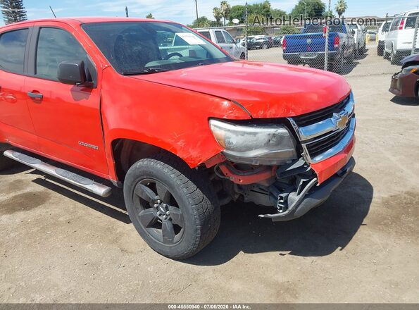 1GCGSBEA5K1118855 2019 CHEVROLET COLORADO Orange Vista frontal