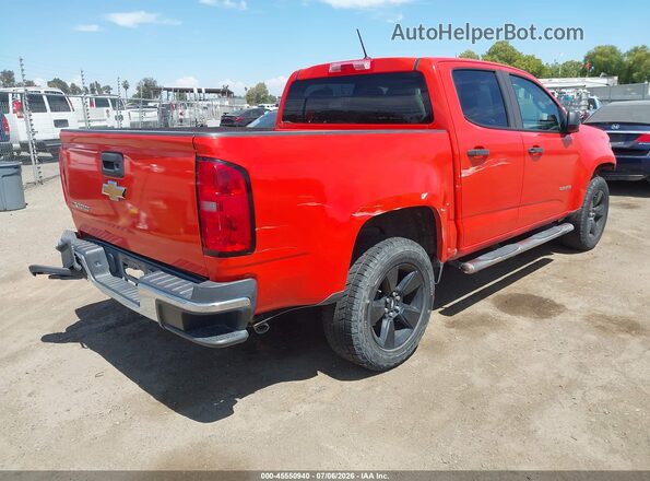 1GCGSBEA5K1118855 2019 CHEVROLET COLORADO Orange Trasero derecho