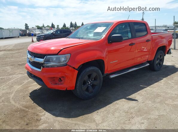 1GCGSBEA5K1118855 2019 CHEVROLET COLORADO Orange Vista tres cuartos delantera izquierda