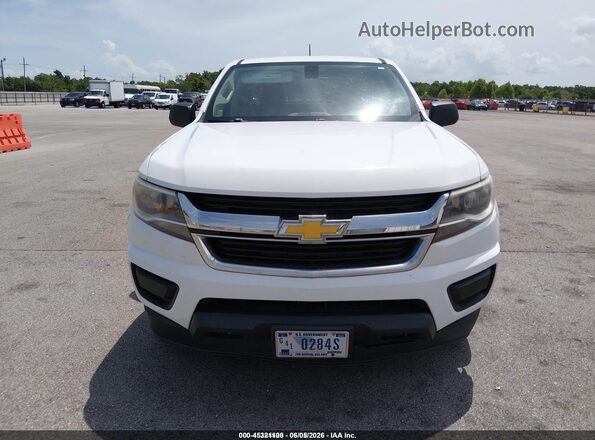 1GCGSBEA6G1238204 2016 CHEVROLET COLORADO White Вид спереду