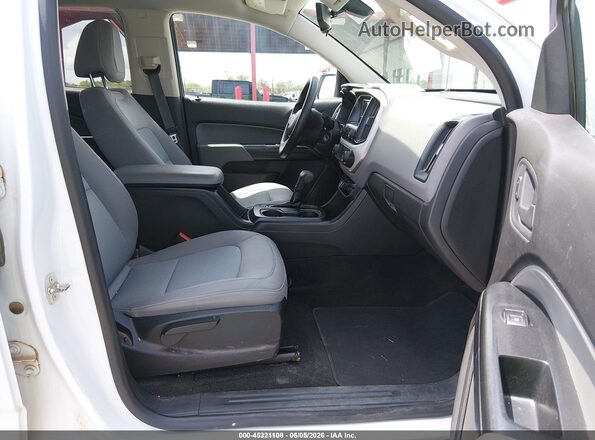 1GCGSBEA6G1238204 2016 CHEVROLET COLORADO White Вид салону спереду