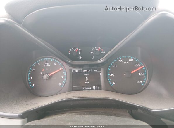 1GCGSBEA6J1258122 2018 CHEVROLET COLORADO Silver Вид задніх сидінь