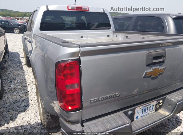 1GCGSBEA6J1258122 2018 CHEVROLET COLORADO Silver Задня ліва чверть