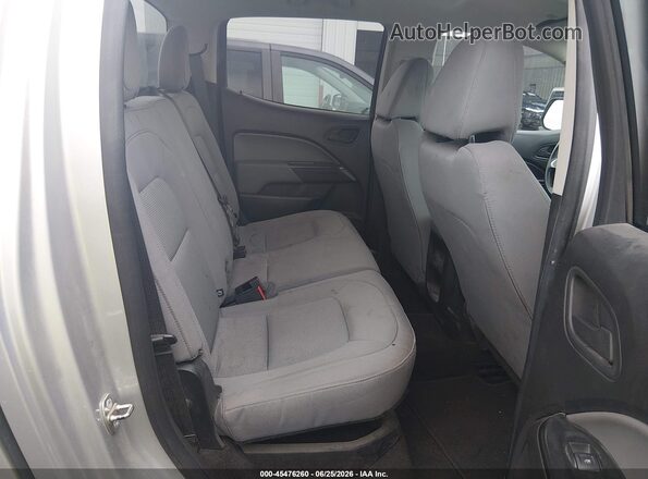 1GCGSBEA6J1258122 2018 CHEVROLET COLORADO Silver Вид наклейки з VIN-кодом