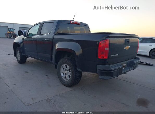 1GCGSBEA6J1328265 2018 CHEVROLET COLORADO Black Tył lewy