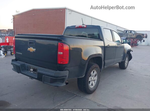 1GCGSBEA6J1328265 2018 CHEVROLET COLORADO Black Tył prawy