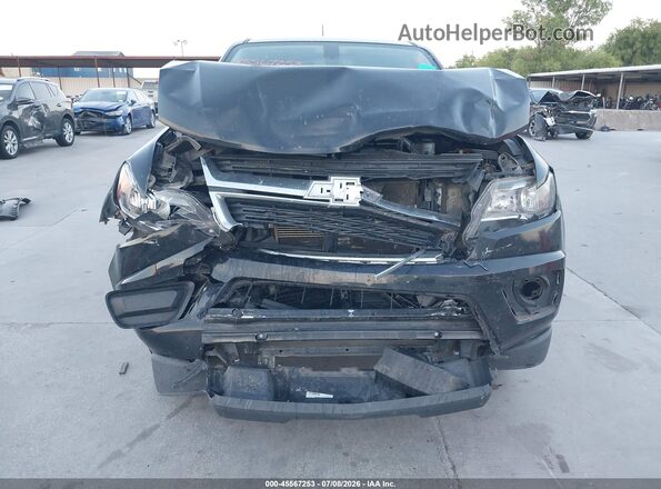 1GCGSBEA6J1328265 2018 CHEVROLET COLORADO Black Widok zestawu wskaźników