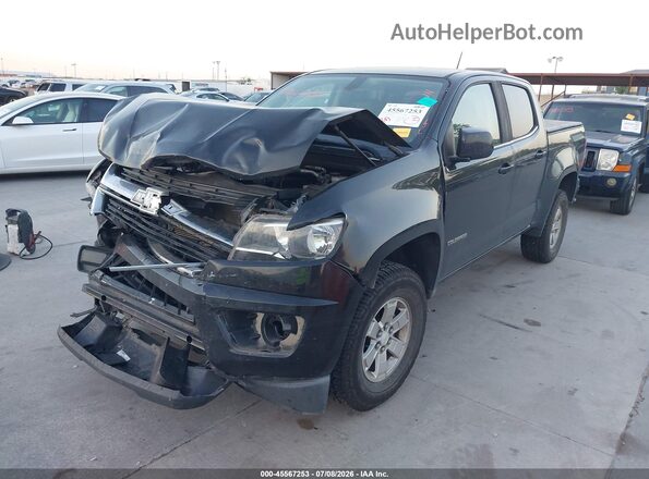 1GCGSBEA6J1328265 2018 CHEVROLET COLORADO Black Widok z przodu
