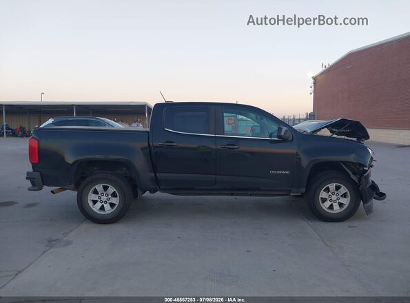1GCGSBEA6J1328265 2018 CHEVROLET COLORADO Black Widok wnętrza z tyłu
