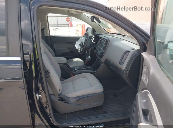 1GCGSBEA6J1328265 2018 CHEVROLET COLORADO Black Widok wnętrza z przodu