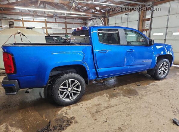 1GCGSBEA6N1261754 2022 CHEVROLET COLORADO Blue უკანა მარჯვენა
