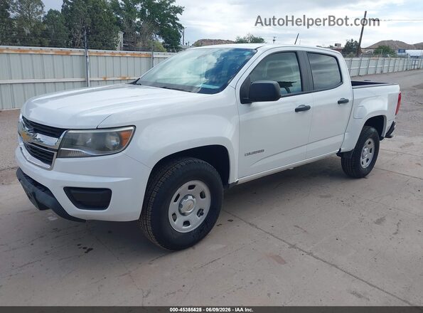 1GCGSBEA7G1265797 2016 CHEVROLET COLORADO White Vista tres cuartos delantera izquierda