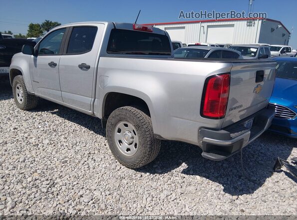 1GCGSBEA7J1260316 2018 CHEVROLET COLORADO Серебряный Задняя левая четверть