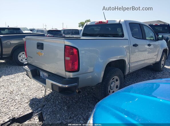 1GCGSBEA7J1260316 2018 CHEVROLET COLORADO Серебряный Задняя правая четверть