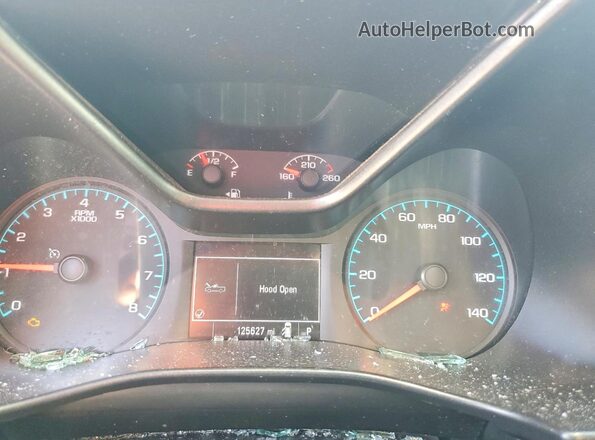 1GCGSBEA7K1107422 2019 CHEVROLET COLORADO Серебряный Вид щитка приборов