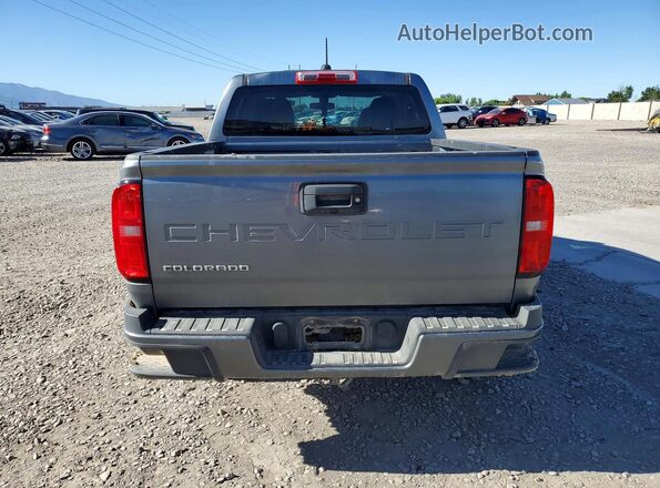 1GCGSBEA7N1281883 2022 CHEVROLET COLORADO Gray Вид ззаду
